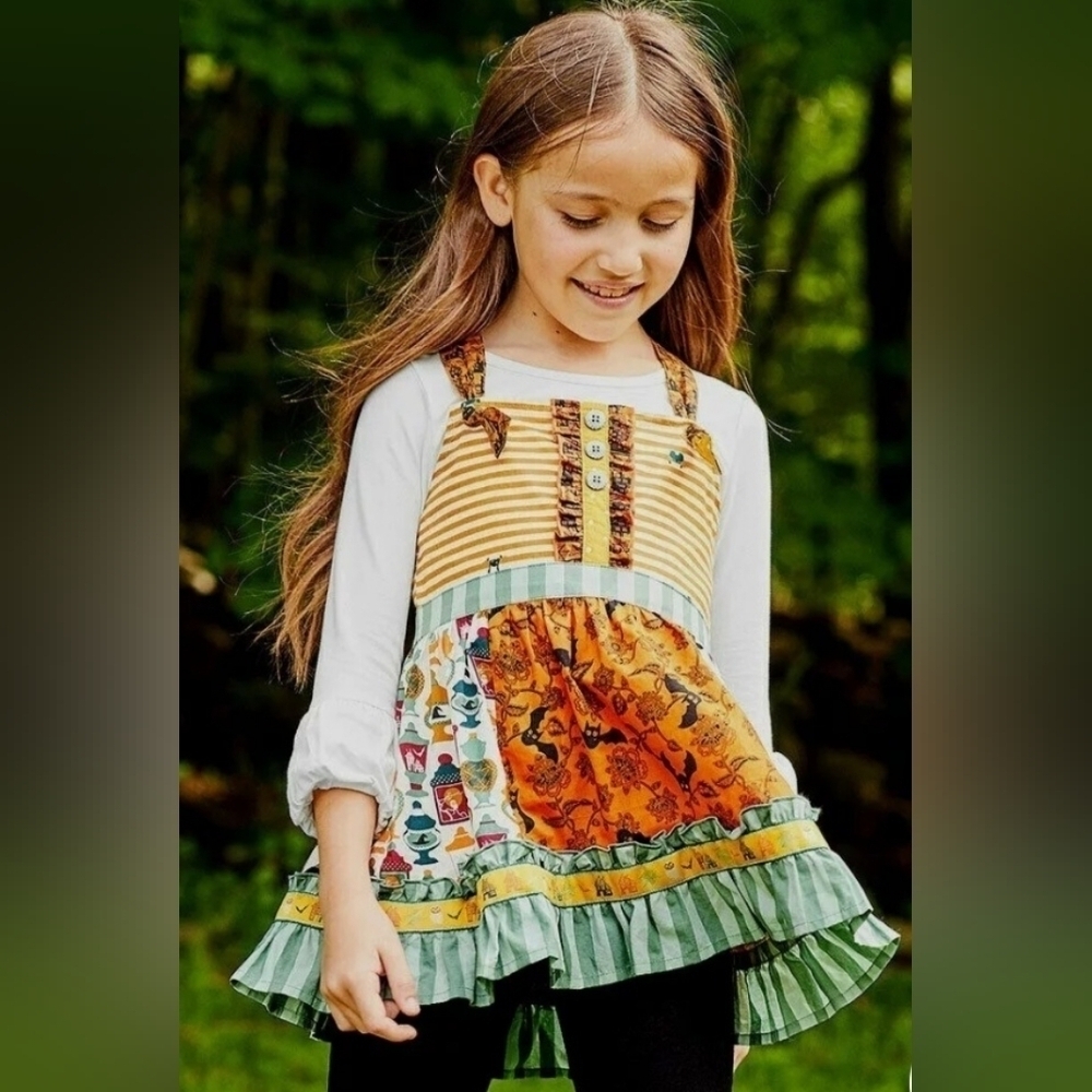 Matilda Jane 4 Trick Or Treat Halloween Knot Top